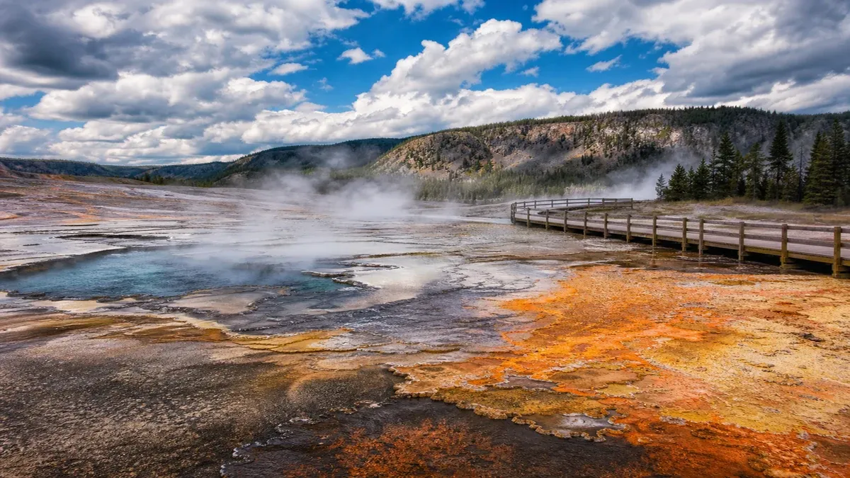 Geothermal Areas geothermal travel guide illustration